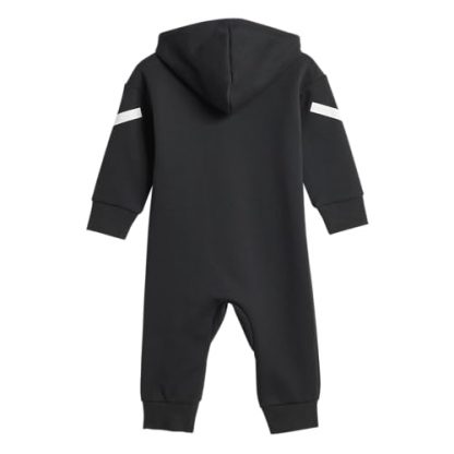 Unisex Full-Zip Hooded Romper Onesie for Babies - Image 2
