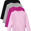 Black, Light Gray, Dark Rose Red, Pink