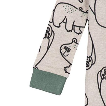 Cozy Cotton Footed Pajamas for Baby Boys - 2 Pack - Image 6