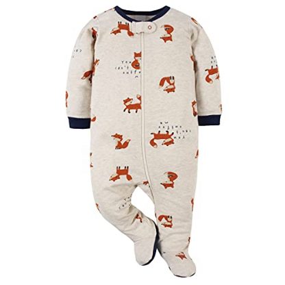 Baby Boys' 2-Pack Adorable Footed Pajamas - Image 3