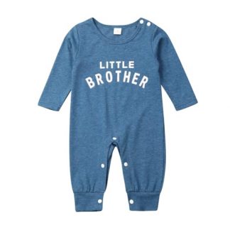 "Little Brother" Comfy Cotton Newborn Outfit