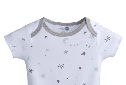 Unisex 3-Pack Cotton Short Sleeve Baby Bodysuits - Image 7