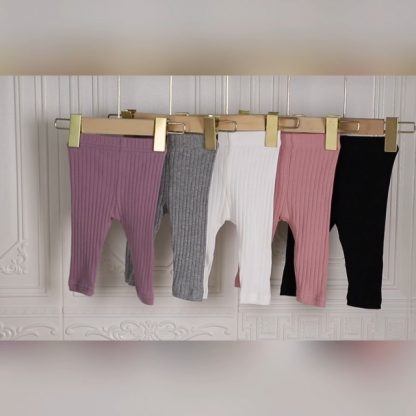 Cozy Cotton Blend Toddler Pants - Pack of 5 - Image 7