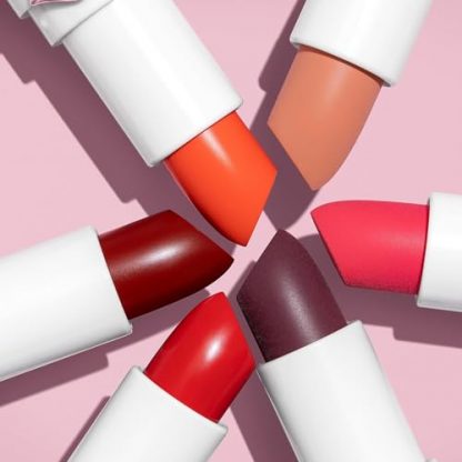 Nourishing High-Shine Lipstick in Rosé And Slay - Image 3