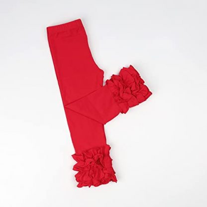 Adorable Ruffle Leggings for Baby, Toddler, and Little Girls - Image 3