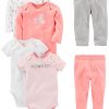 Multicolor/Bunny/Dots/Text Print