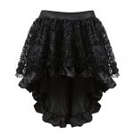 Victorian-Inspired Steampunk Corset and Skirt Set - Image 5