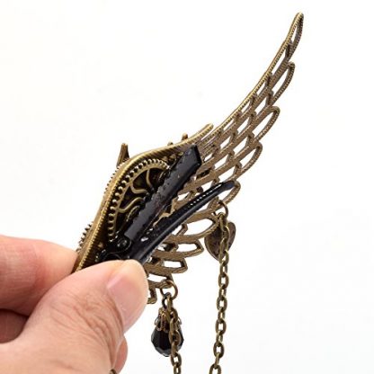 Vintage Steampunk-Inspired Hair Clip: Universal Fit, Unisex Design - Image 3