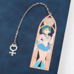 Set of 5 Anime-Inspired Magical Girl Metal Bookmarks - Image 5