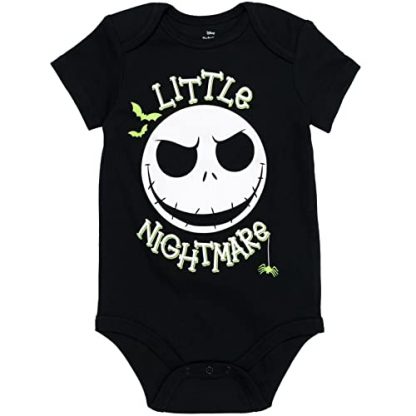 Adorable Spooky-Themed Baby Bodysuits, Pack of 5 - Image 2
