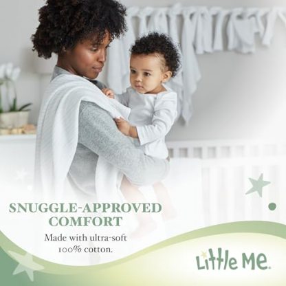Adorable 3-Pack Cotton Bodysuits for Baby Girls - Image 5