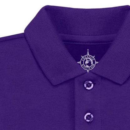 Collegiate Baby Polo Bodysuit - Multiple Colors Available - Image 2
