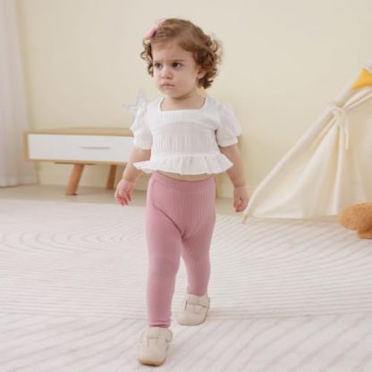Unisex Baby Essential 5-Pack Pants in Assorted Colors - Image 4
