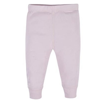 Soft Cotton Ribbed Active Pants Set for Baby Girls - Image 5