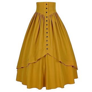 Victorian-Style Peasant Skirt for Women