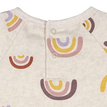 Toddler Girl's Stylish 2-Piece Peplum Top & Legging Set - Image 4