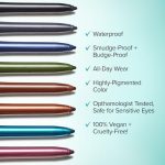 Long-Lasting Waterproof Eyeliner with Built-in Sharpener and Smudge Tip - Image 2