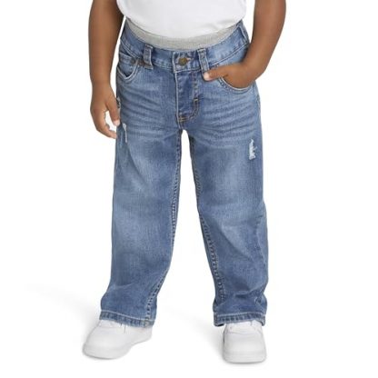 Little Gentlemen's Straight Fit Jeans for Babies and Toddlers - Image 7