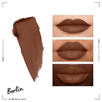 Velvety Soft Matte Lip Cream - Medium Warm Brown - Image 5
