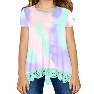 Elegant Lace-Trimmed Tunic Top