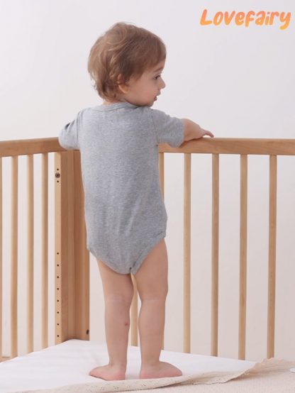 Adorable Unisex Baby Bodysuits with Witty Sayings - Image 6