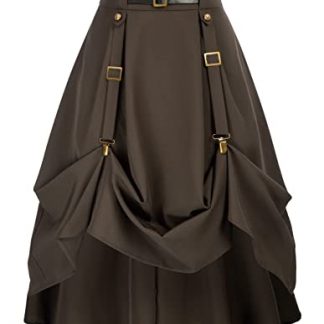 Vintage-Inspired High Waist Pirate Skirt for Women