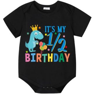 First Birthday Celebration Bodysuit for Infants with Bowtie
