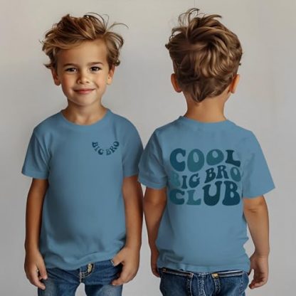 "Big Brother Club" Toddler T-Shirt: A Perfect Announcement Outfit - Image 2