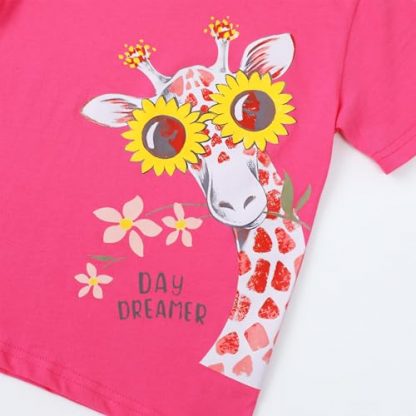 Trio Pack of Charming Girls' T-Shirts - Image 6