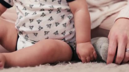Unisex Organic Cotton Knit Jogger Pants for Babies - Image 7