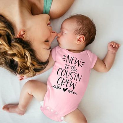 "Charming Short-Sleeve Romper for Infants" - Image 2
