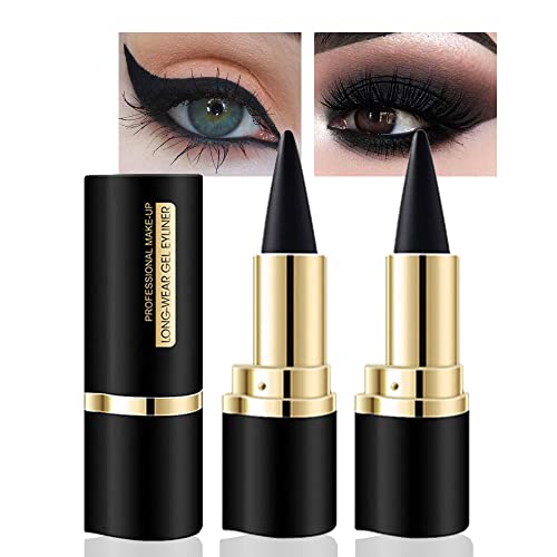 Dual-Use Gel Eyeliner Pencil Set - Waterproof and Smudge-Proof