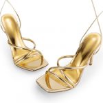 Glamorous Strappy High Stiletto Lace-Up Sandals - Image 4