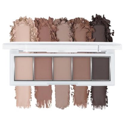 5-Shade Matte Eyeshadow Palette: Natural Nudes and Cool Taupe Tones - Image 2