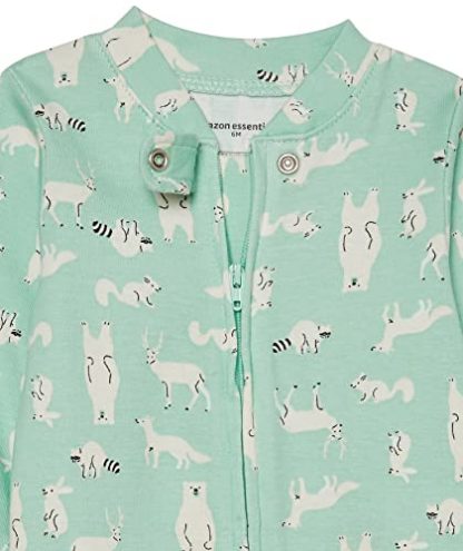 Cozy Cotton Night-time Footed Sleeper Pajamas for Toddlers and Babies - Image 4