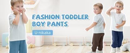 Soft Cotton Harem Pants for Baby Boys, 3-Pack - Image 6