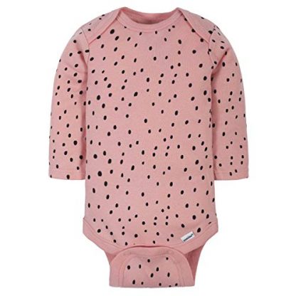 Baby Girls' 6-Pack Long-Sleeve Onesies Bodysuits - Image 5
