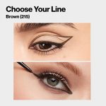 Long-lasting Precision Gel Eyeliner with Built-in Smudger, Waterproof in Elegant Brown - Image 5