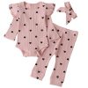 Pink With Hearts