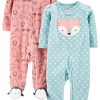Blue Fox/Peach Animal