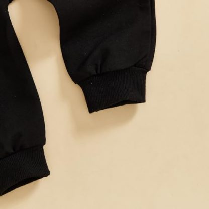Charming Toddler Boy's Winter Outfit Set with Stylish Sweatshirts and Jogger Pants - Image 7