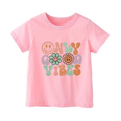 Cozy Cotton Toddler Tee in Pink