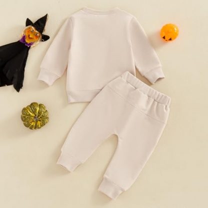 "Adorable Halloween-Themed Outfit for Newborn and Toddler Boys" - Image 5