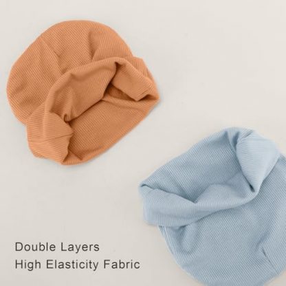 Soft and Snug Unisex Baby Beanie Set (0-24 Months) - Image 7