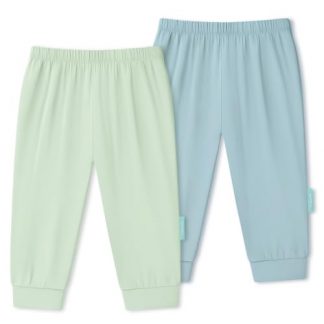 Ultra-Soft Baby Jogger Pants, Pack of 2, Bamboo Viscose, Unisex, 0-24 Months