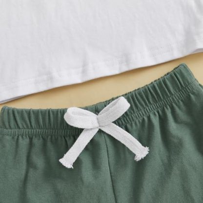 First Birthday Golf Themed Baby Boy Outfit Set - Image 6