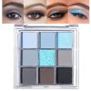 9 Colors-blue gray (glitter + matte)