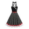 Black Polka Dots