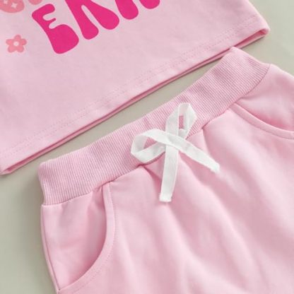 "First Birthday Celebration Outfit Set for Baby Girl" - Image 6