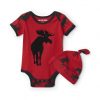 Moose on Red